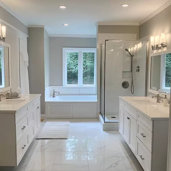Old Bathroom Remodel in Lewiston, Idaho