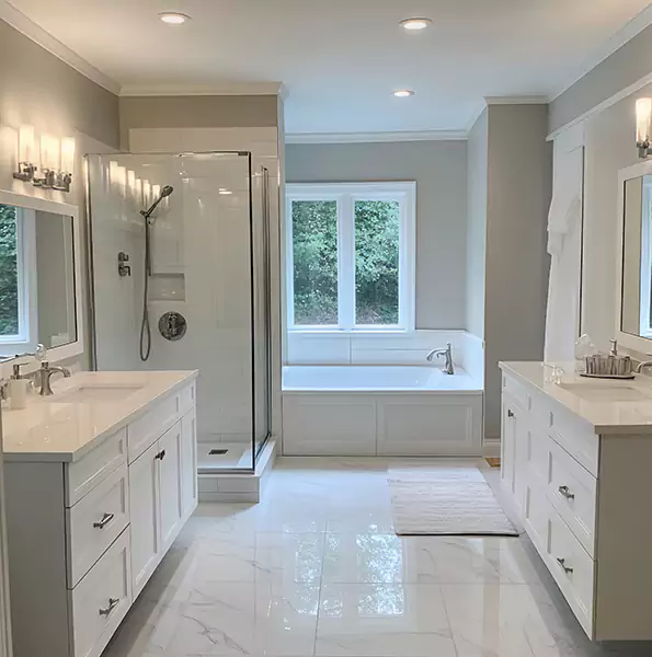 What Makes Lewiston Bath Remodeling The Preferred Choice In Lewiston For White Bathroom Remodel?