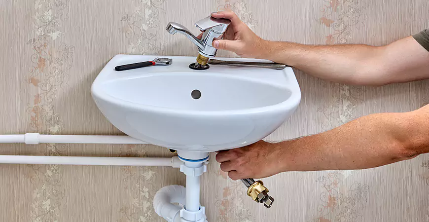 Sink to Shower Conversion in Lewiston
