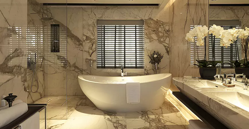 Luxury Small Bathroom Remodel in Lewiston