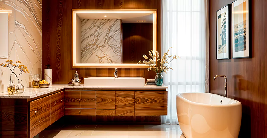 Inexpensive Master Bathroom Remodel in Lewiston