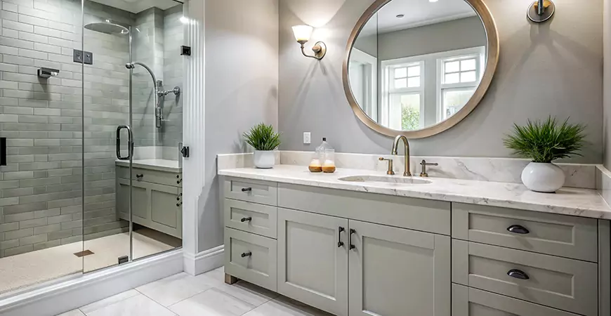 Old Home Bathroom Renovation in Lewiston