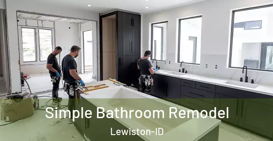 inner Bathroom imggen Simple Bathroom Remodel Lewiston-ID